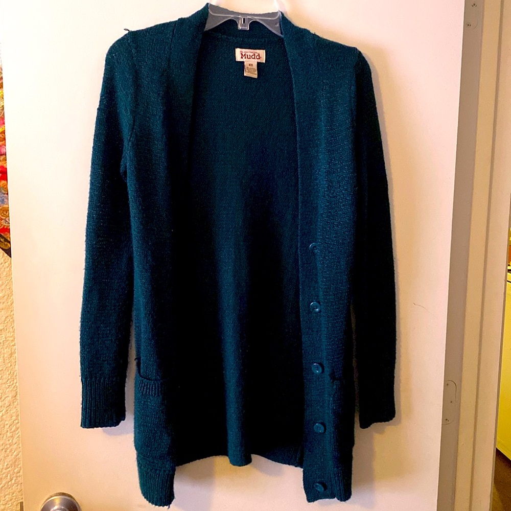 Mudd cardigan green